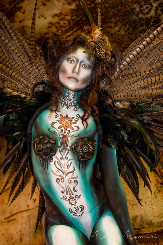 Body paint Photography by Marco Mazzini 